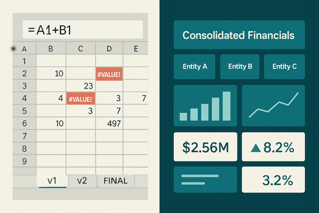 brizoconsol vs excel