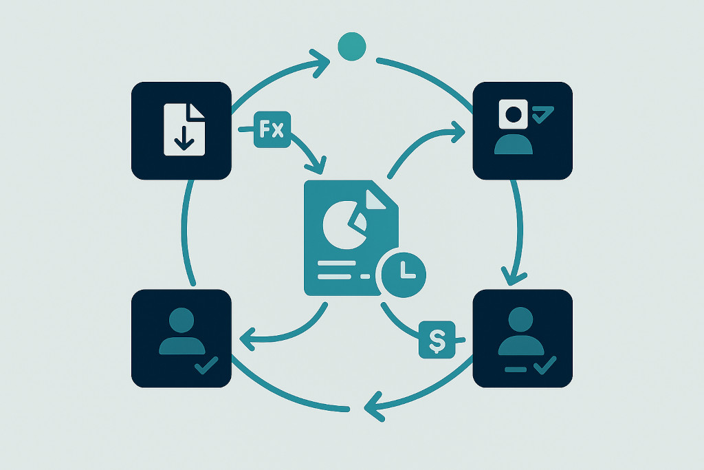making group reporting a repeatable process
