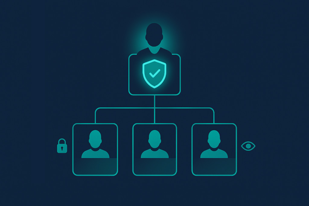 controlling who sees what in group reporting