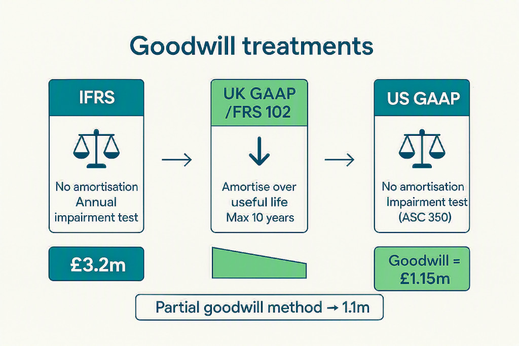 goodwill after acquisition amortisation and impairment