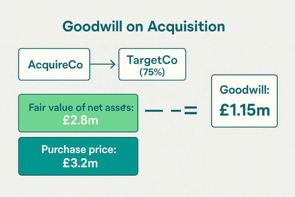 goodwill in group consolidation