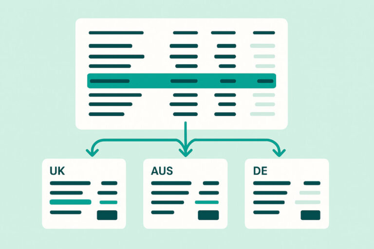 group reporting software master variance analysis across entities
