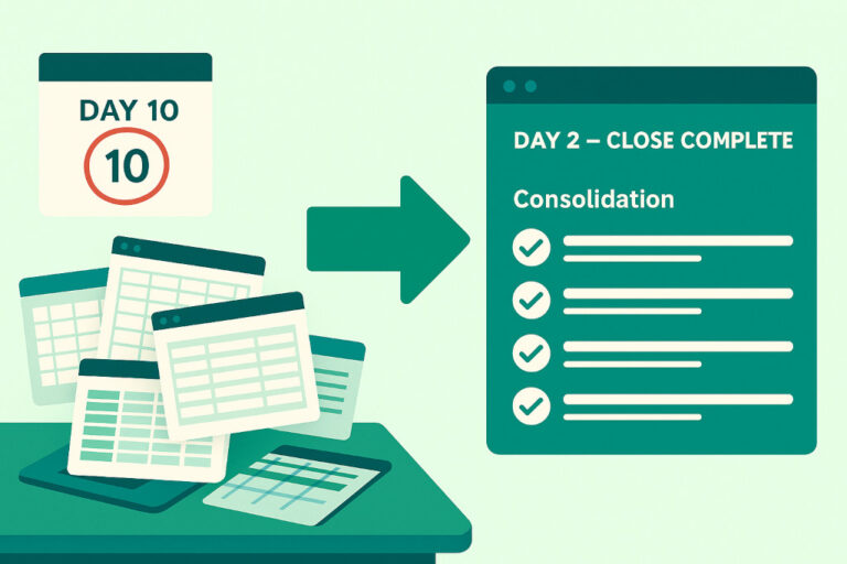 how financial consolidation software cuts your month end close