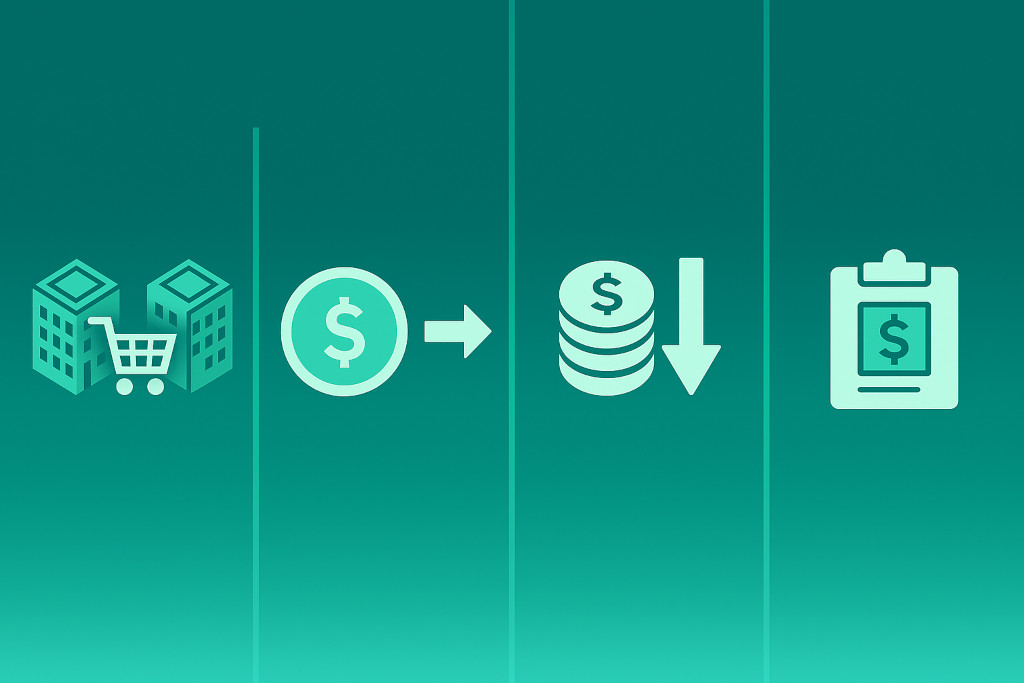 the four types of intercompany transactions to eliminate