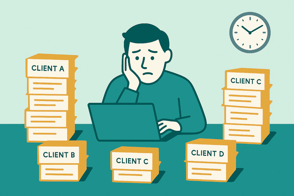 the problem with client by client consolidation