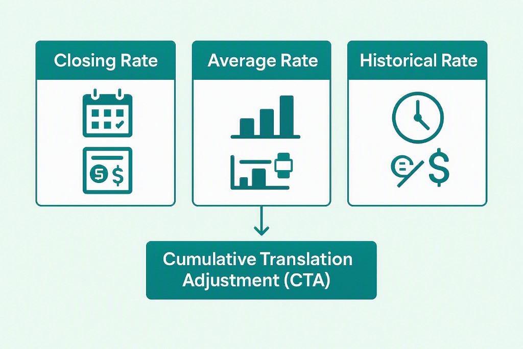the three translation rates every group must apply