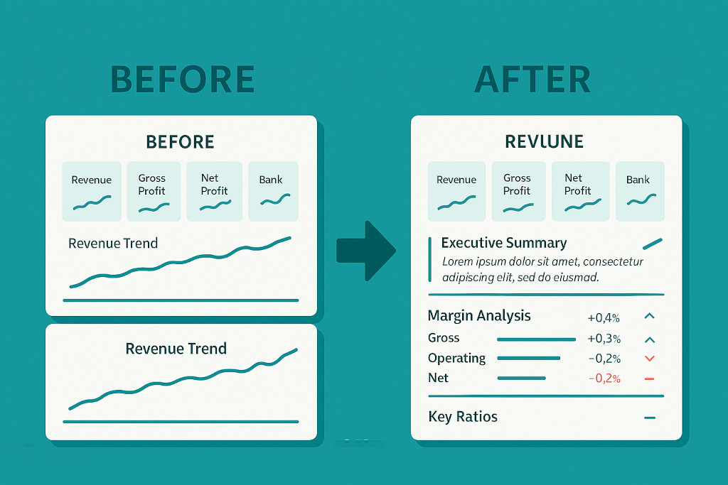 what's new across the four dashboards