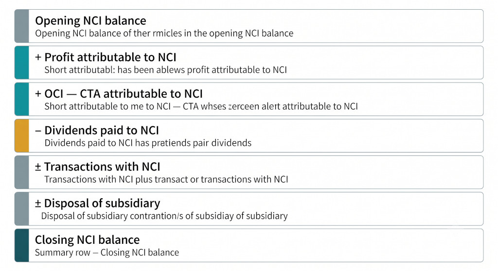 components of the nci column