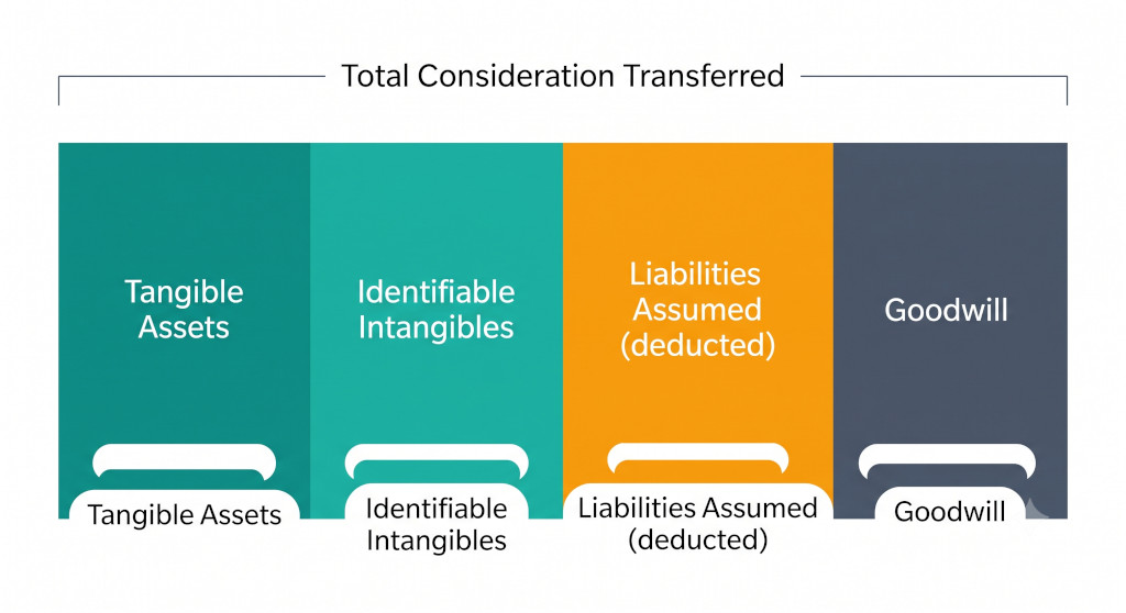 purchase price allocation breakdown