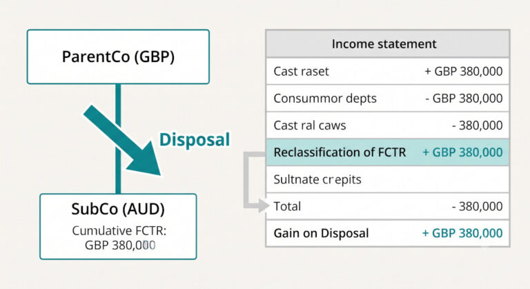 recycling the cta on disposal of a foreign subsidiary