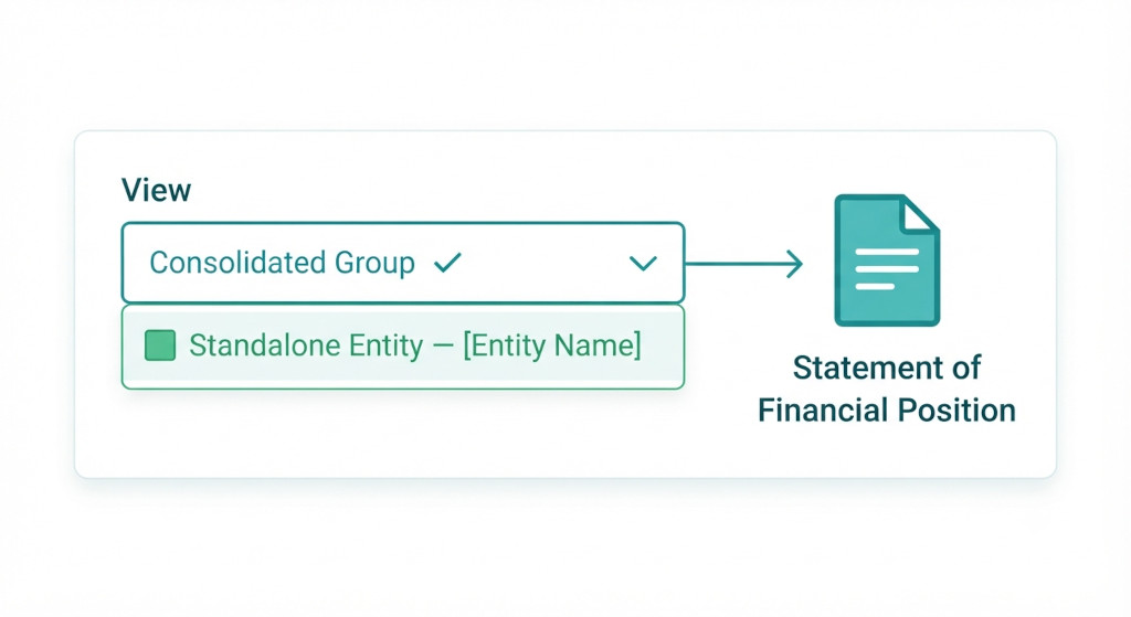 running an entity level report