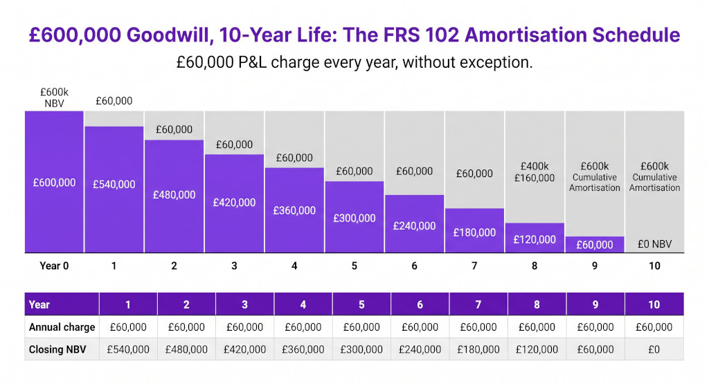 10 year amortisation schedule