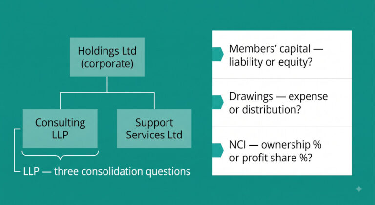 consolidating an llp into a corporate group what changes at group level