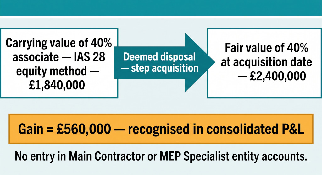 deemed disposal remeasurement