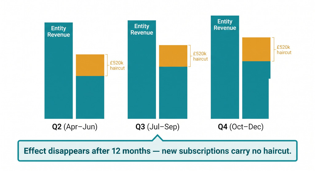 entity vs consolidated revenue comparison