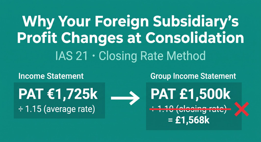foreign subsidiary consolidation