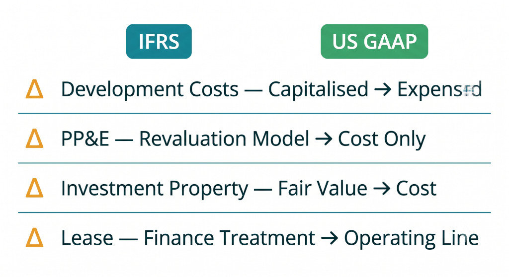 gaap conversion adjustments