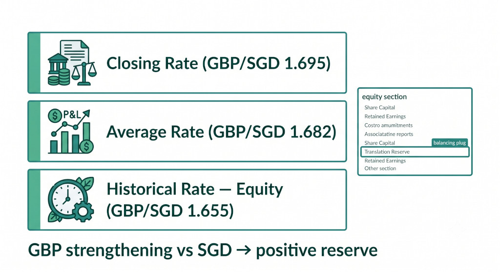 gbp to sgd translation reserve