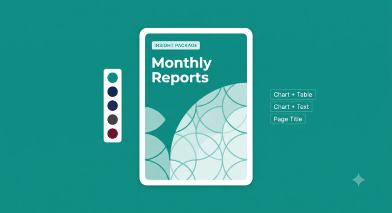 insight packages update cover designs, new section types