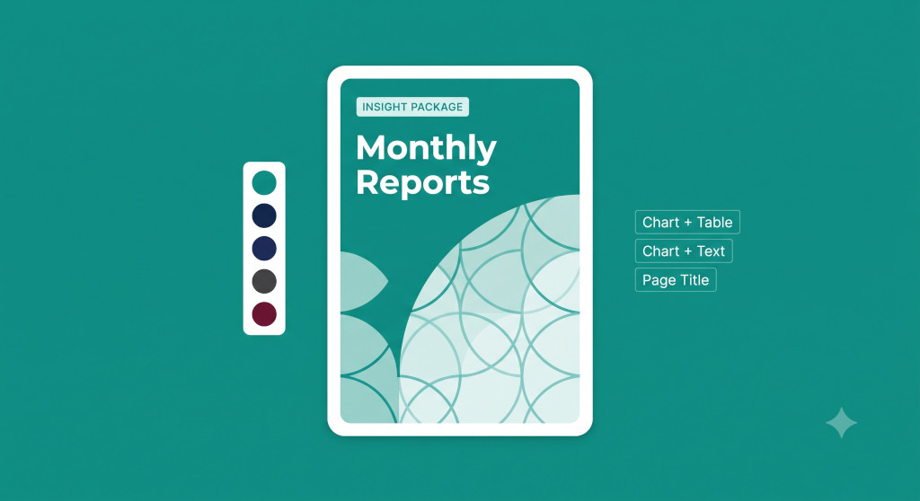 insight packages update cover designs, new section types