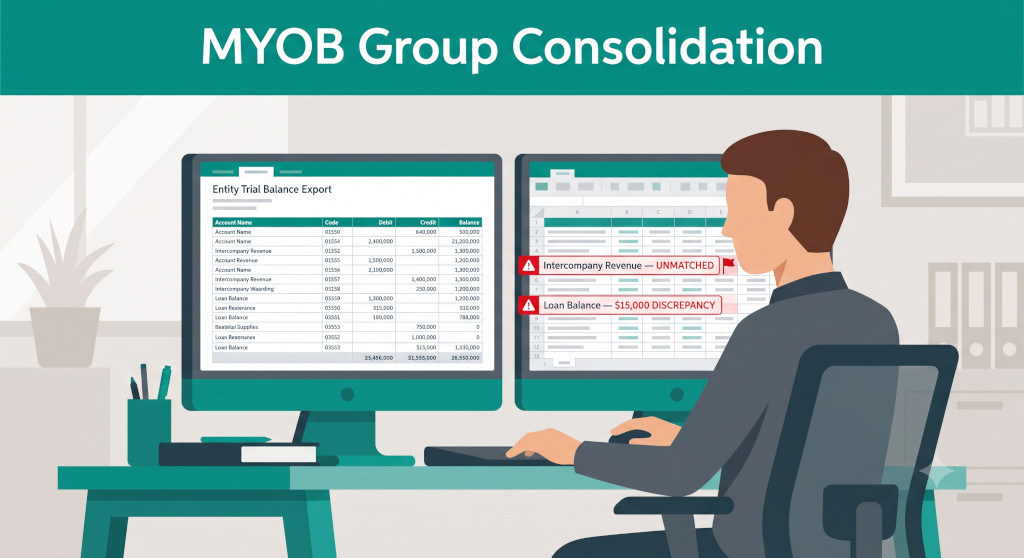 myob intercompany eliminations why errors occur and how to fix them