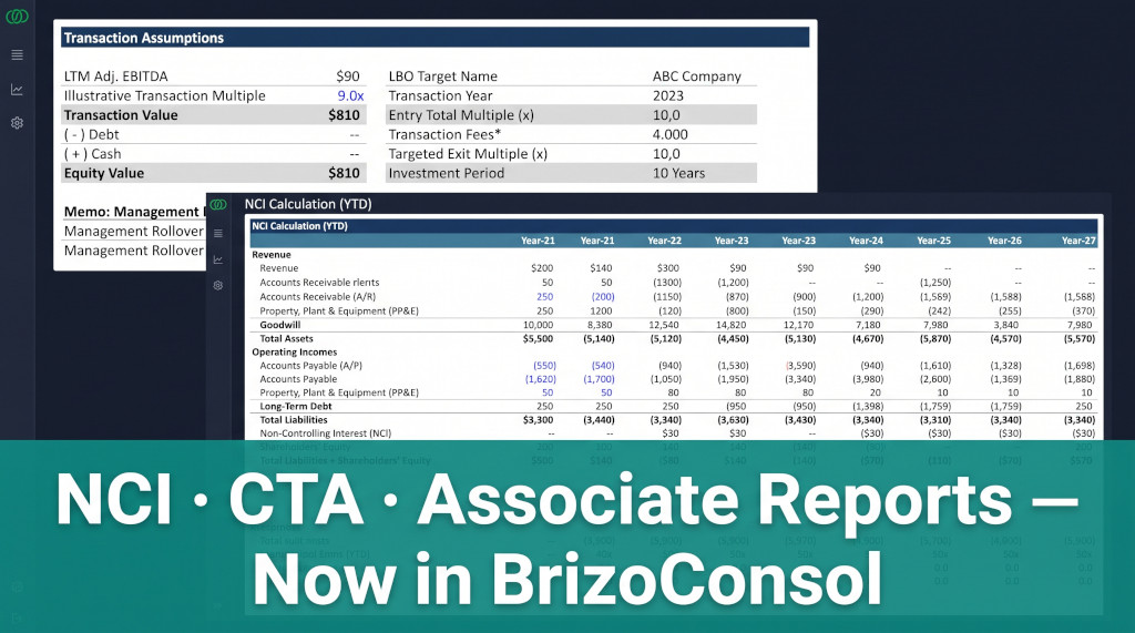 nci, cta, and jvassociate reports