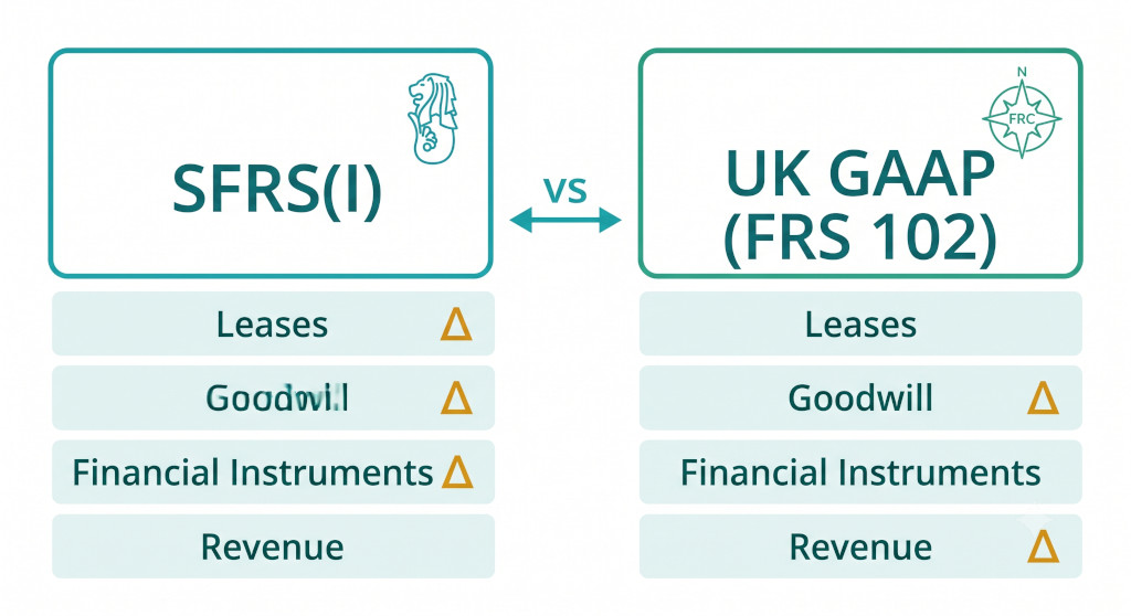 sfrs vs uk gaap key differences in financial reporting