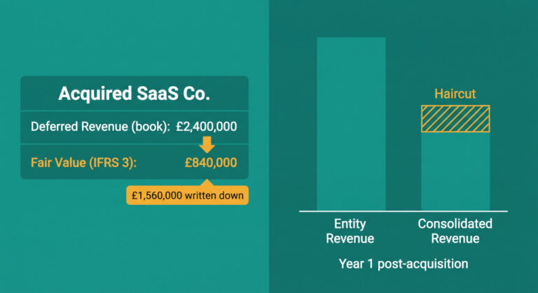saas acquisition deferred revenue why ifrs 3 suppresses consolidated revenue