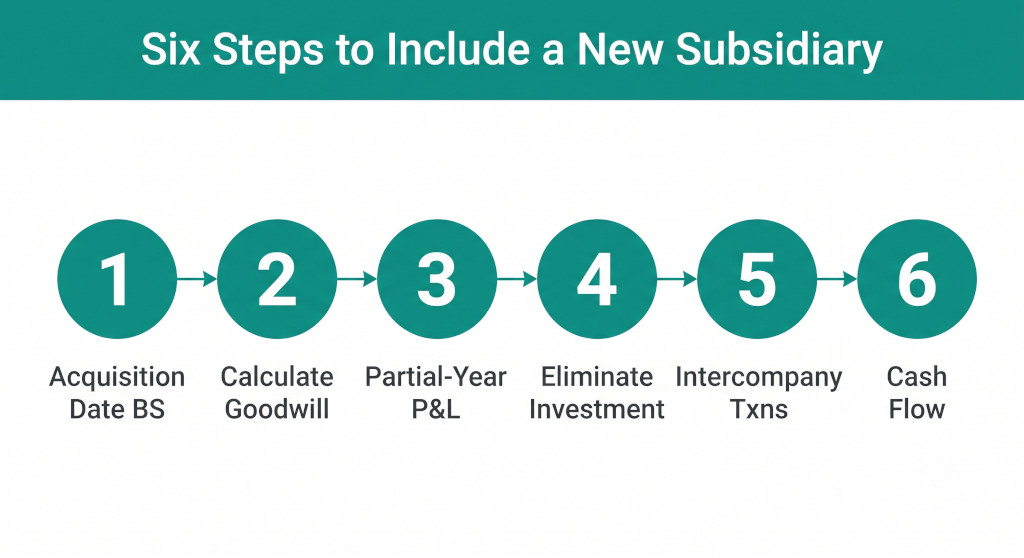 six consolidation steps