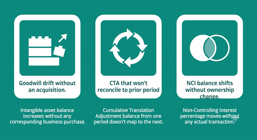 the three inconsistency patterns