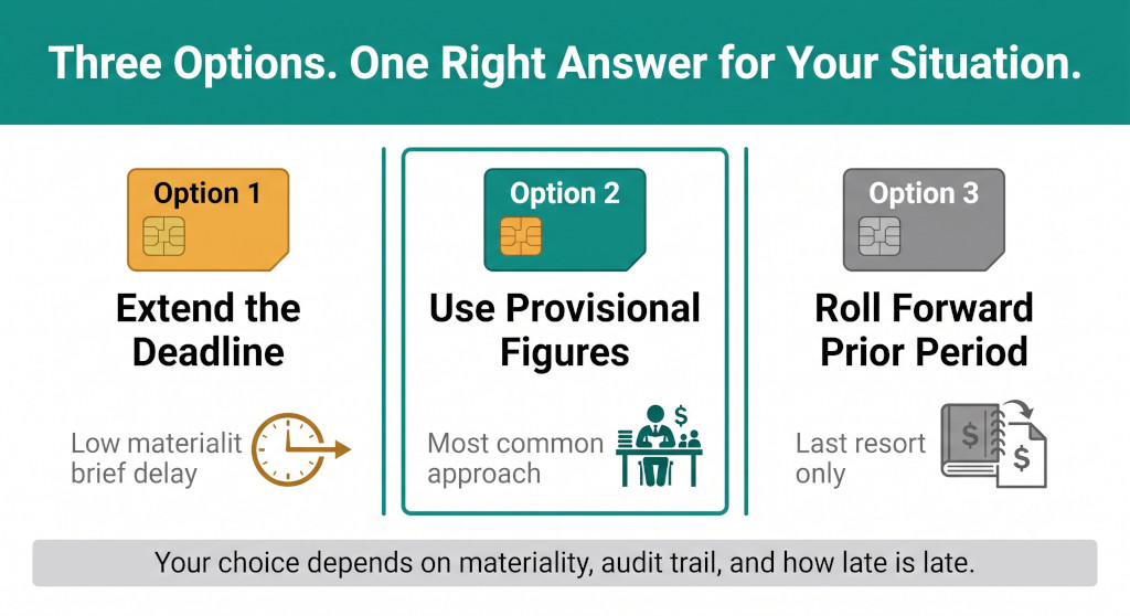 the three options
