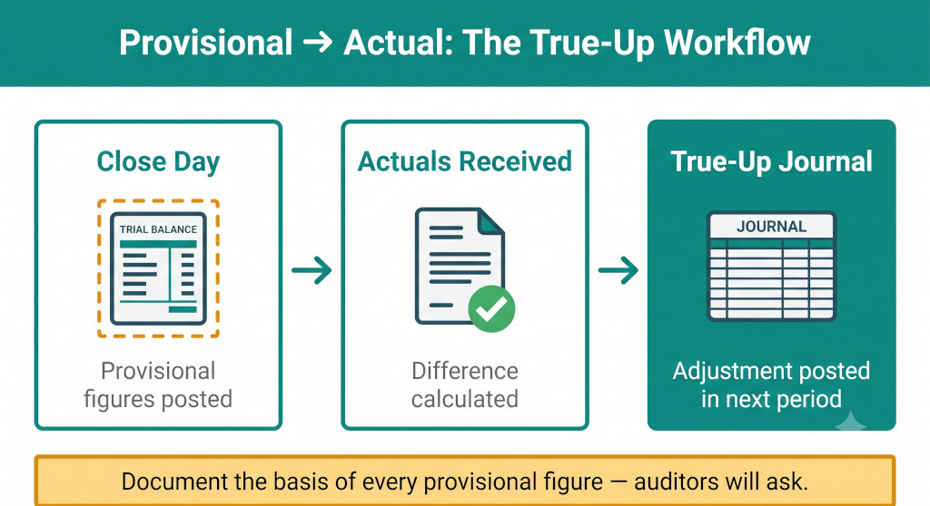 the true up process
