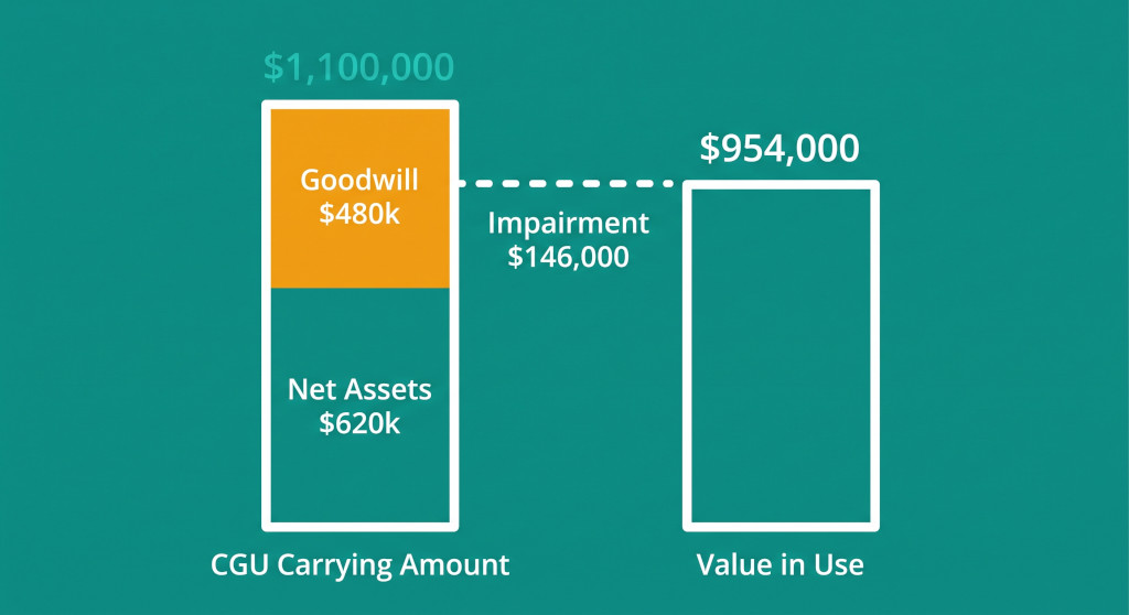 viu vs carrying amount