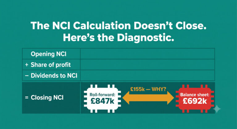 why does my nci calculation not match