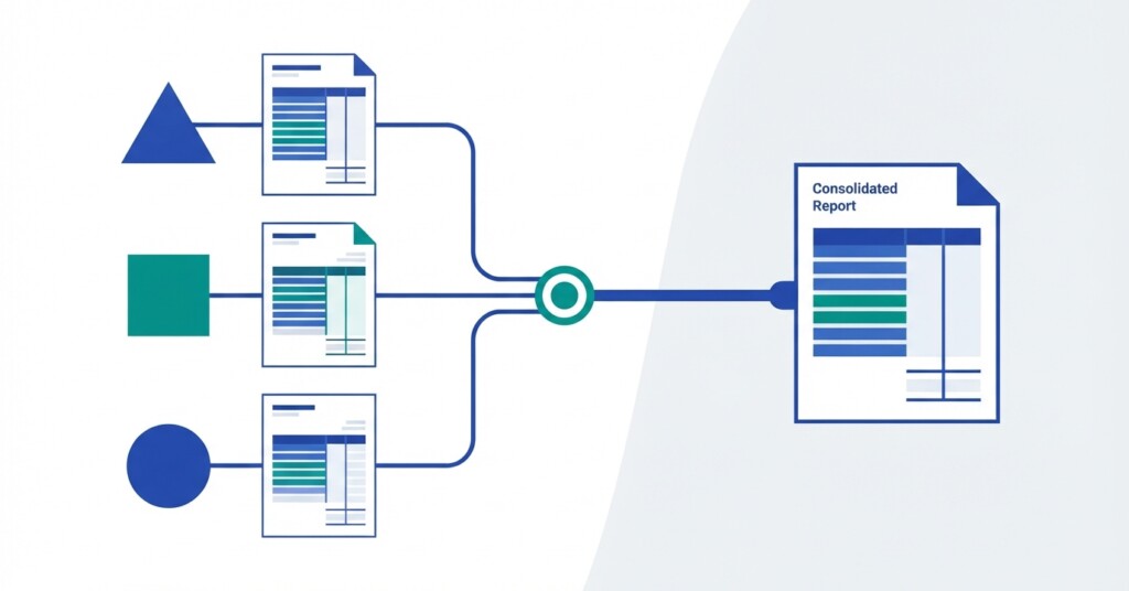 How to Produce a Consolidated Trial Balance From Multiple Xero Organisations When Each Entity Uses a Different Chart of Accounts - Hero (1200x628)