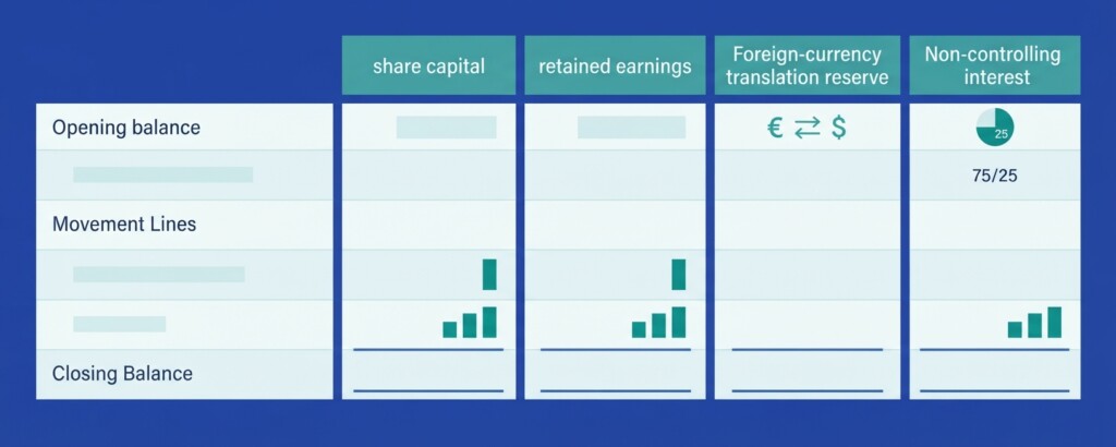 Why Xero's Report Templates Can't Produce a Consolidated Statement of Changes in Equity Across Multiple Organisations - first section