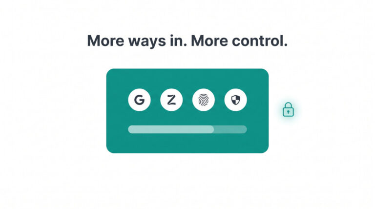 more ways in — and more control over who gets in