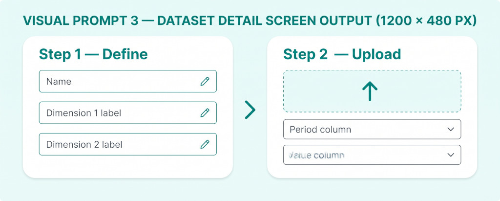 upload workflow ui concept